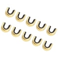 thumbnail image 3 of Brass Nock Nocking Point String Recurve Small Medium 5 Sets Black, 3 of 9