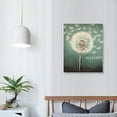 thumbnail image 3 of COMIO Dandelion Quotes Canvas Wall Art, Dandelion Inspirational Quotes Wall Art, Dandelion Motivational Quotes Art Poster for Office Decor, Plant Dandelion Wall Pictures for Bedroom Decor, 3 of 4