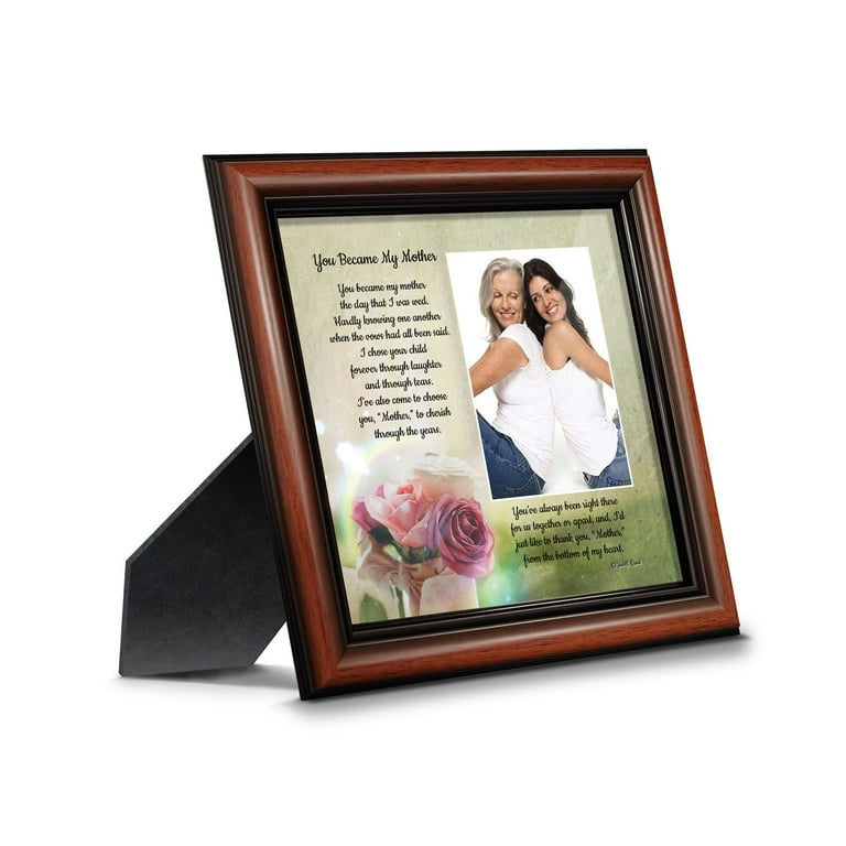 Personalized Picture Frame For Mother Of The Bride Gifts From