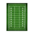 thumbnail image 1 of kjfeif Soccer Area Rug Football Field Carpet Non Slip Floor Mat Football Stadium Green Painted Line Playmat Runner Rug for Living Room Bedroom No Slip Kitchen Rugs and Mats, 1 of 9