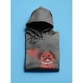 thumbnail image 3 of Sitting Lovely Pug Hoodie Men -Smartprints Designs, Male 5X-Large, 3 of 4