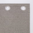 thumbnail image 4 of Sun Zero Tula Crosshatch 100% Blackout Grommet Curtain Panel, 40"W x 84"L, Chocolate, 4 of 10