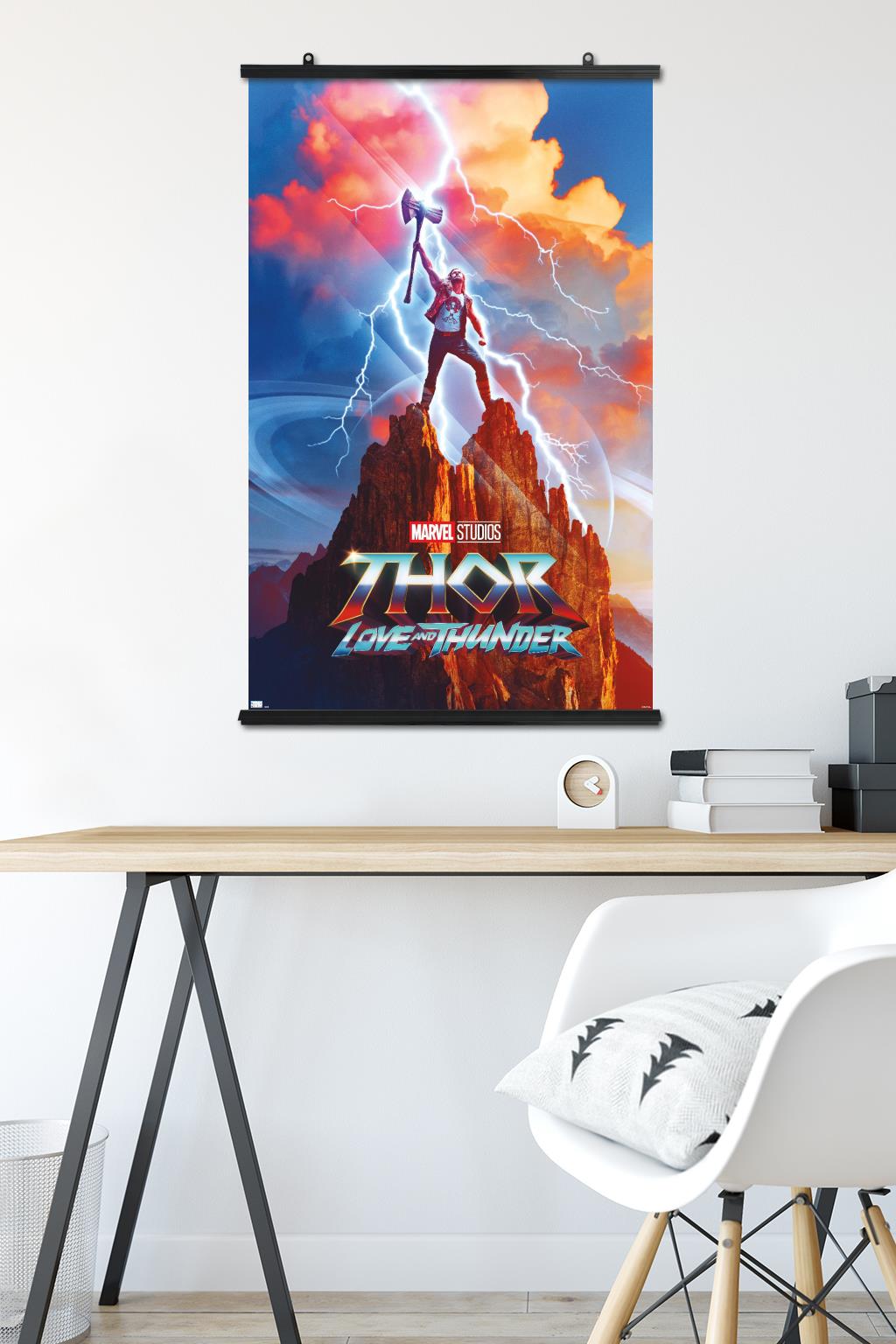 Marvel Thor: Love and Thunder - Thor One Sheet Wall Poster, 22.375" x 34"