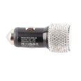 thumbnail image 3 of Cargador USB De Automóvil, Decoración De Diamantes De Diario Inferior De 5V Puerto Dual De Carga Rápida Adaptador Interior Accesorio, 3 of 7