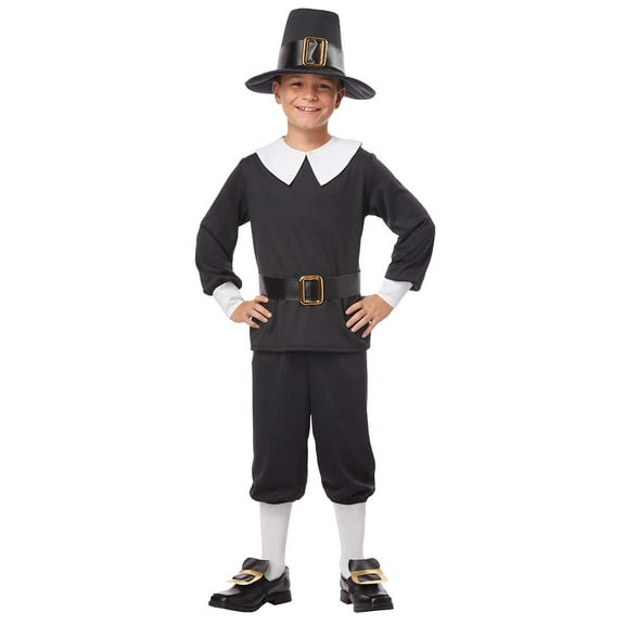 Pilgrim Boy Settler Child Costume