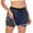 Dark blue, variant on KingShop Workout Running Shorts 2 in 1 Running Shorts Workout Athletic Yoga Shorts Sport Shorts with Pockets