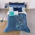 thumbnail image 1 of Cobertor Matrimonial/Individual Pachicalientito Azul Concord Colchas Concord Darcy, 1 of 2