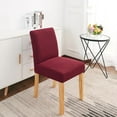 thumbnail image 2 of Dining Chair With Under Hotel Bar Cover, -18.9 Inches Wide, .9 Inches High Red, 2 of 4