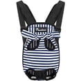 thumbnail image 1 of Pawaboo Mochila transportadora para mascotas, ajustable, frontal para mascotas, mochila transportadora para perros y gatos, bolsa de viaje, con las piernas afuera, fácil de ajustar para viajar, sender, 1 of 5