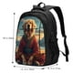 thumbnail image 5 of Fotbe Meditating Golden Retriever Mochila con Estampado y Puerto USB para Hombre y Mujer, Mochila Antirrobo, Mochila de Viaje, Mochila Escolar, Mochila Universitaria, 5 of 7