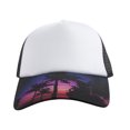 thumbnail image 2 of Cap de Trucker de espuma sublimada de cabeza superior - Blanco / Hawai TOP HEADWEAR Sombrero del camionero, 2 of 2