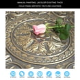 thumbnail image 3 of Decorative ceiling tiles 3D embossed wall panels for Restaurant PL83 Ancient gold 10Pcs/pack, 3 of 10