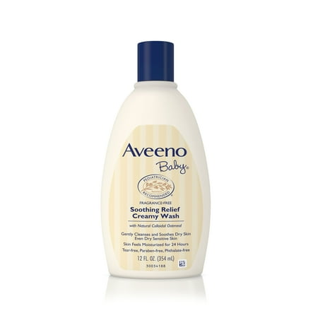 Aveeno Baby Apaise Crème nettoyante, 12 oz