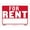 For Rent, variant on BAZIC For Lease Sign 9"X12", For Rent Rental Waterproof Indoor Signage, 4-Pack