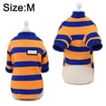 thumbnail image 2 of Pet clothes Dog autumn winter comfortable warm clothes Pet stripe sweater Dog sweater, 2 of 6
