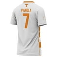 thumbnail image 3 of Unisex GameDay Greats M.A. Vignola White Tennessee Volunteers Women's Soccer Fashion Jersey, 3 of 4