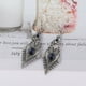 thumbnail image 3 of Xiao Hua Pendientes colgantes de estilo retro, nuevos y únicos, para mujer, estilo étnico bohemio, vintage (plateados)., 3 of 4