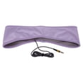thumbnail image 2 of Wired Stereo Earphone Sleep Masks Headband Soft Earphones Music Headset Sleeping Eye Mask Purple, 2 of 11