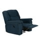 thumbnail image 5 of Sillón Reclinable Konrad 1 Plaza Gris Azul Marino, 5 of 11