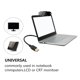 thumbnail image 4 of Cámara micrófono y cubierta de privacidad, cámara web USB FHD, Plug para enseñanza , computadora portátil de escritorio - 720P sin cubierta Macarena Cámara web de alta definición, 4 of 8