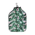 thumbnail image 4 of fastboy Racket Sleeve Storage Carrier Smooth Zipper Cover Paddle Neoprene Black Green Floral 24x31cm, 4 of 6