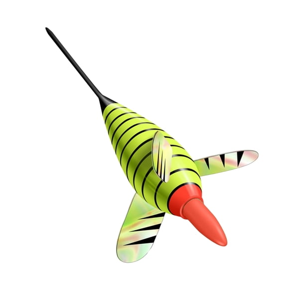 Spirals Fishing Float With LED Light Rechargeable Spirals Fishing Float