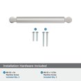 thumbnail image 4 of Amerock Ballard 5-1/16 inch (128mm) Center-to-Center Polished Nickel Cabinet Pull, 4 of 6
