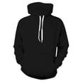 thumbnail image 4 of Men's Solid Color Plush Warm Coat Fleece Sweater Casual Coat Pocket Sweater Autumn Winter Coat3XL, 4 of 5