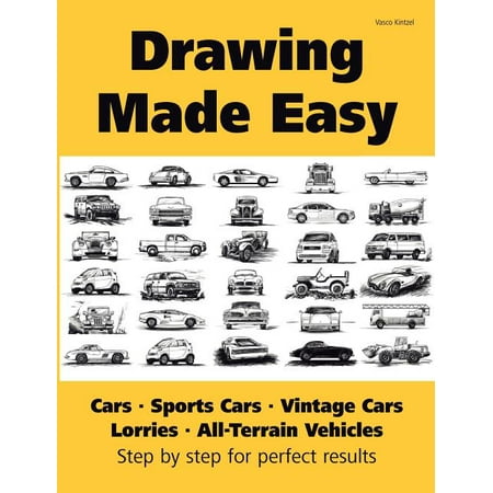 Drawing Made Easy Cars Lorries Sports Cars Vintage Cars All