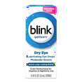 Blink Gel Tears Lubricating Eye Drops, from Bausch + Lomb, 0.34 Fl oz