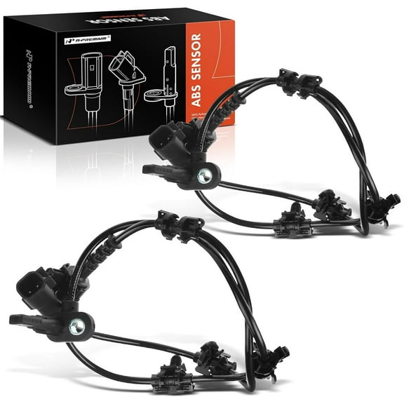 A-Premium ABS Wheel Speed Sensor Compatible with Chevrolet Models - Cruze 2016-2019, Hatchback/Sedan - Rear Driver and Passenger Side, 2-PC Set, Replace# 39002173, 13461618