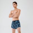 thumbnail image 1 of Bañador de hombre, bañador holgado antivergüenza de primavera, conjunto de traje de baño de doble capa, bañador de playa, equipo de natación, 1 of 2