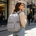 thumbnail image 2 of Yhmxh Laptop Backpacks for College Women Cute Multi-Pocket Water-Resistant Laptop Bag, Lightweight Travel Daypack with Side Pockets, Stylish College Bookbag for Work, Travel and Daily Use, 2 of 6