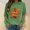 A1 Light Green, variant on NMMUED Halloween Ghost Sweatshirt Pumpkin Sweatshirt Spooky Season Ghost Pumpkin Fall Outfits for Women Black Cat Women's Halloween Top Dark Green L