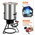 thumbnail image 3 of 30QT Seafood Boil and Turkey Fryer Set, Seafood Boiler Steamer with Propane Stove Burner, Perfect Outdoor Cooker for Crawfish, Crab, Shrimp, Lobster, and Frying, Complete Outdoor Cooking Kit, 3 of 7