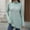 C, variant on Holzkary Women's Mock Turtleneck Long Sleeve Shirts Lightweight Pullover Top New Solid Color High Neck Loose Long Sleeved Slit T Shirt Top for Women Autumn Winter 2025 A L
