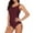 Burgundy, variant on Elainilye Fashion One Piece Swimsuit Women Bikini Swim Pants Shorts Bottom Swimsuit Swimwear Bathing,Black