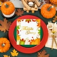 thumbnail image 7 of Wzzjkit Fall Pumpkin Maple Leaves Paper Napkin Disposable Thanksgiving Napkins Orange Fall Napkin for Dinner Home Kitchen Bathroom Holiday Party Decorations Supplies, 7 of 7