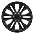 thumbnail image 2 of OE Wheels CV69 20 Inch Rims and Tires Fit Silverado 1500 Style 6x139.7 20x9 Gloss Black - Hollander 5905 - TS-37 AT 275/55-20 (Set of 4), 2 of 5