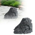 thumbnail image 3 of Lightweight Rock Cover - 12" Realistic Stone for Outdoor Decor, PU Foam Well Pump Cover, Landscape Rocks for Garden, Yard, Aquarium, and Patio Decoration, 3 of 7