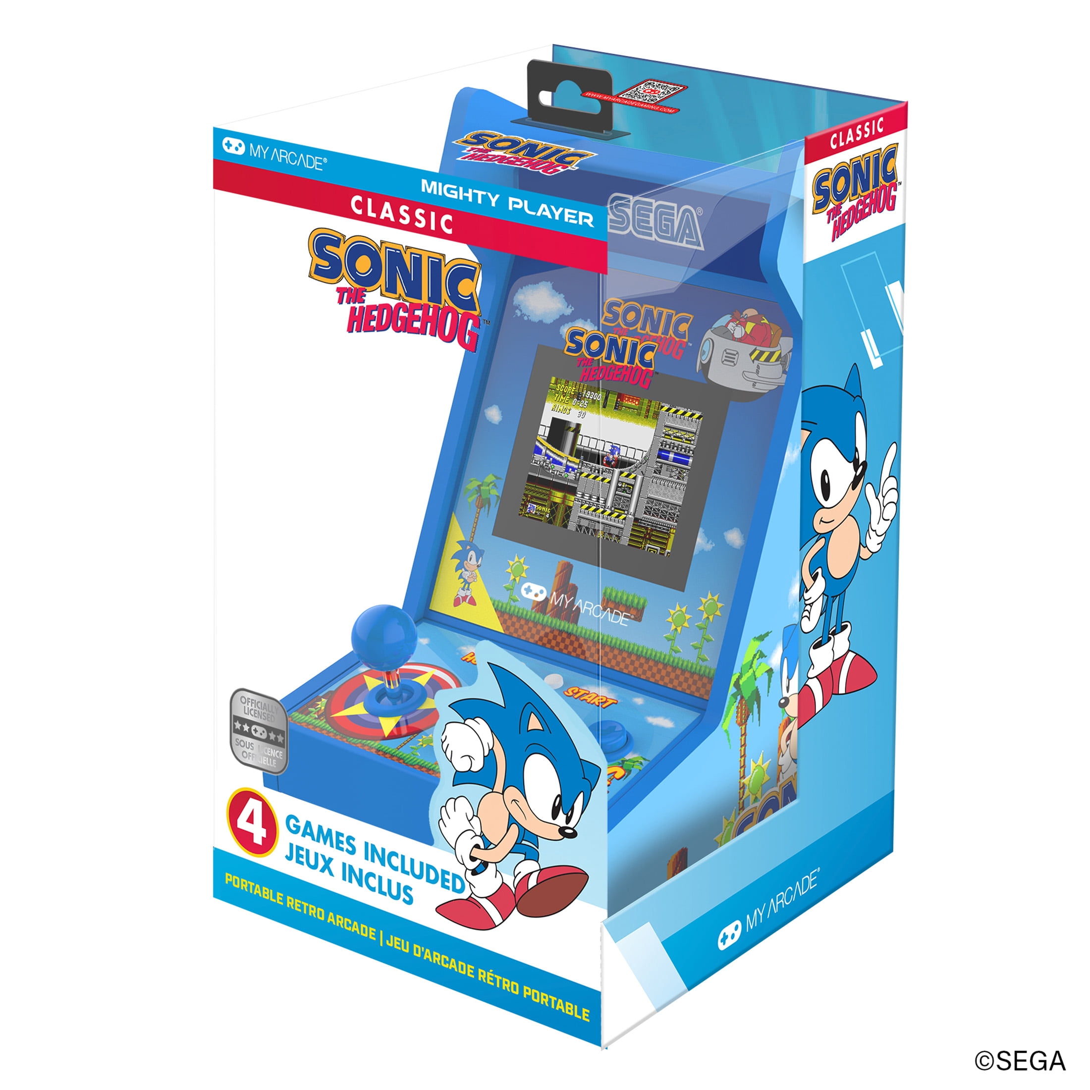 My Arcade - DGUNL-7158 Sonic The Hedgehog Mighty Player Portable Retro Arcade