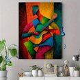 thumbnail image 4 of Abstract Guitarist Canvas Wall Art, Music Theme Print for Living Room Bedroom Office Music Room Cafe Restaurant Decor, 4 of 8