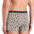 thumbnail image 4 of Men's Boxer Briefs, Cartoon Cute Rabbit Soft Comfy Mens Underwear Boxer Briefs Breathable With Widen Waist, 4 of 7