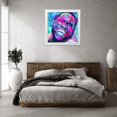 thumbnail image 3 of Stephen Chambers 26x26 White Modern Wood Framed Wall Art Titled - Kevin Hart, 3 of 6