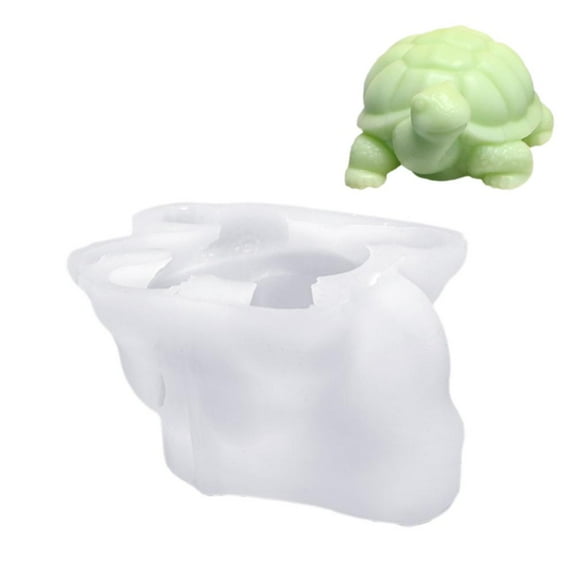 3D Candle Molds Turtle Silicone Mold DIY Ornament Soap Handicrafts Resin/ V0N1