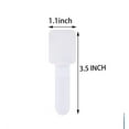 thumbnail image 2 of Triani 50Pcs Self Adhesive Hook and Loop Cable Ties Cord and Power Strip Oganizers Sticky-back Cord Organizer for Cords Home and Office (White), 2 of 7