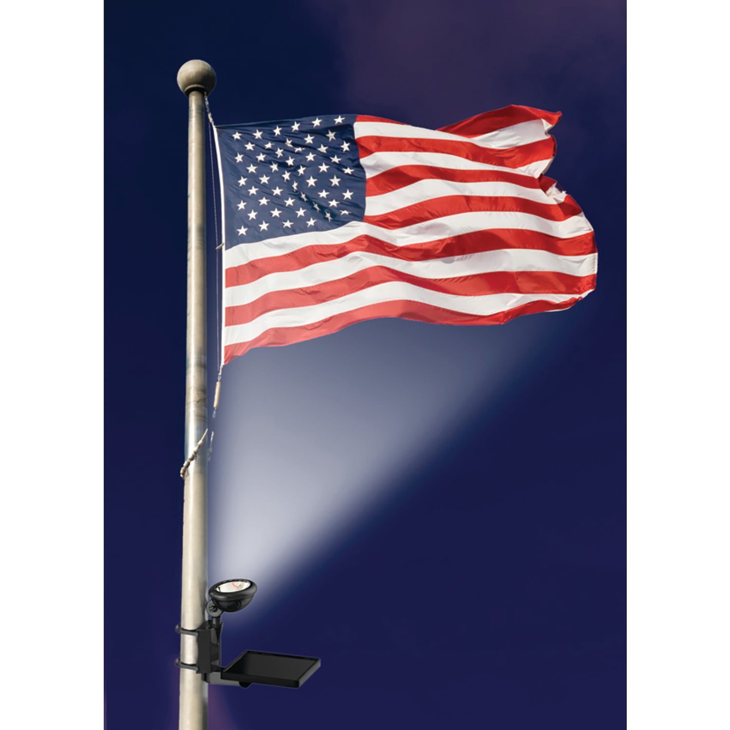 MAXSA Innovations Solar LED Flag Light
