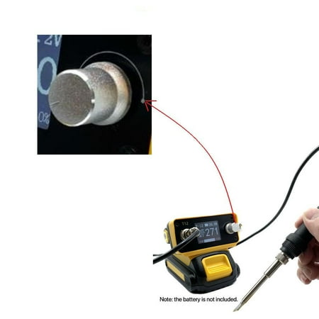 

Soldering Station for Dewalt 20V Max Battery for DIY Soldering Iron Station Knob