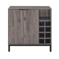 thumbnail image 4 of Buffet moderne de 86,36 cm (34 po) - Gris ardoise, 4 of 5