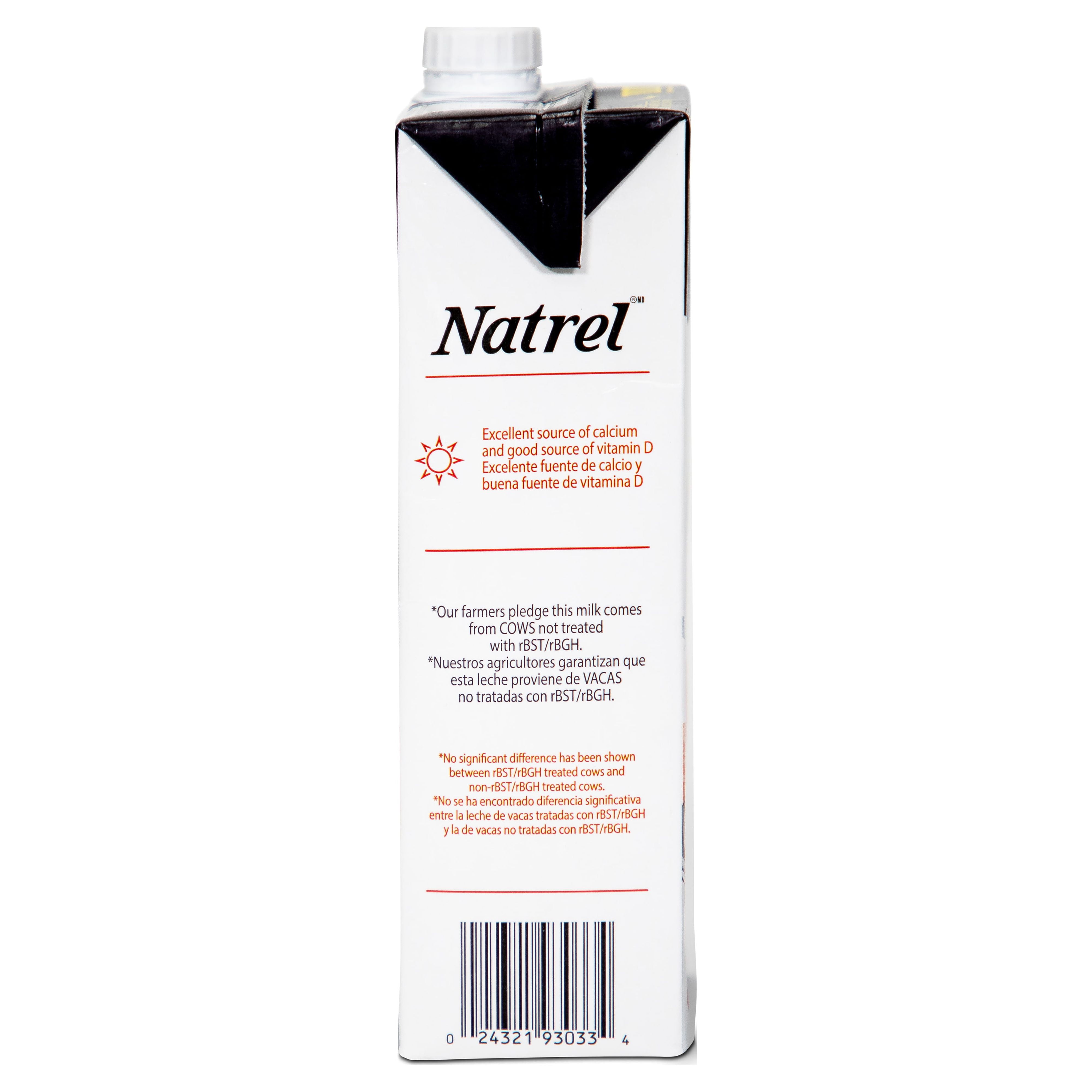 (6 Pack) Natrel Natural Homogenized Whole Milk, 32 Fl Oz
